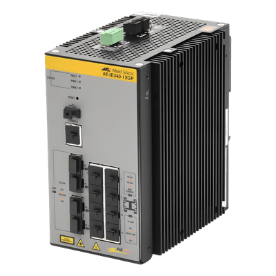 Switch Industrial PoE+ Capa 3 D/8 Puertos 10/100/1000 PoE af/at, 4 x SFP (TAA)