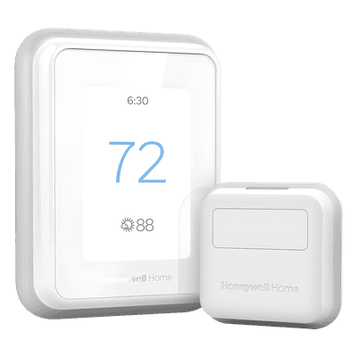 Termostato inteligente Wi-Fi con pantalla táctil a color y sensores inalámbricos RedLINK, para sistemas de hasta 3H/2C bomba de calor, serie T10 Pro