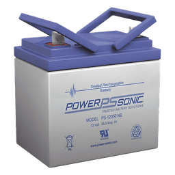 Batería de Respaldo AGM/VRLA / 12V / 35Ah / Terminales NB3 / Vida Útil 5 Años / Construcción UL