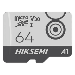 MicroSD HIKSEMI CITY GO / 64 GB / 95 MB/s Lectura / 55 MB/s Escritura / Clase 10 U3 V30 / TLC NAND / Especializada Para Videovigilancia Móvil 24/7
