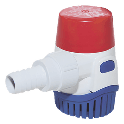Bomba sumergible de achique / 360 GPH / 12 VCD / Acero inoxidable / Protección térmica