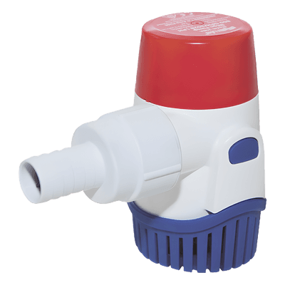 Bomba sumergible de achique / 800 GPH / 12 VDC / Motor compacto / Operación en seco breve / Acero inoxidable