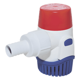 Bomba sumergible de achique / 800 GPH / 24 VCD / Acero inoxidable / Grado marino