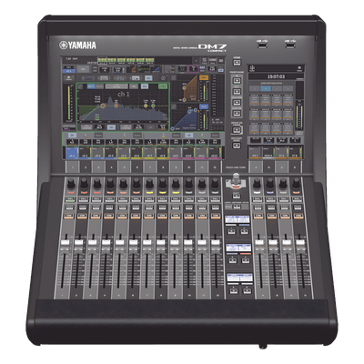 CONSOLA DE MEZCLA DIGITAL DE AUDIO 72 CANALES 48 MEZCLAS C/ DANTE I/O (DM7 COMPACT)