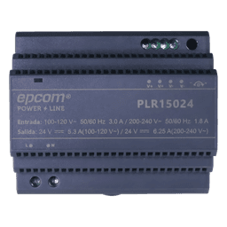 Fuente de alimentación / 12 VCC / 10.2 A / 122.4 W / 100-240 VCA / 0.143 x 0.095 x 0.073 ft