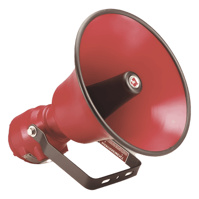 Altavoz amplificado a prueba de explosiones / 30 W / 24 VCD / IP66 / UL cUL Clase I Div 1-2 Grupos B-G / Clase II Div 2 Grupos F-G / Clase III / 98.4 ft