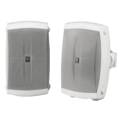 Altavoces de Montaje en Superficie de 2 Vías / Woofer 5 in (127 mm), Tweeter 0.5 in (12.7 mm) / Semi-Exterior, 6 Ohms / Par Color Blanco