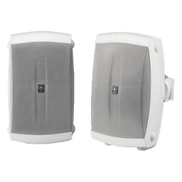 Altavoces de Montaje en Superficie de 2 Vías / Woofer 5 in (127 mm), Tweeter 0.5 in (12.7 mm) / Semi-Exterior, 6 Ohms / Par Color Blanco