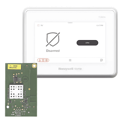 Panel de alarma inteligente con pantalla táctil de 7 pulgadas, comunicador Wi-Fi integrado y compatibilidad con sensores inalámbricos de múltiples marcas
