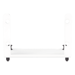 Soporte Para 2 Adaptadores de Fibra Óptica Opticom®, Para Uso con Gabinetes Multipropósito, de Instalación a Presión, Color Blanco
