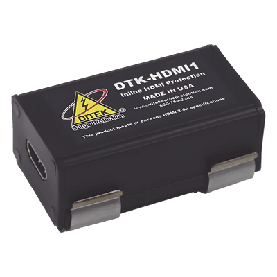 Protector HDMI / 2.0a y HDCP 2.2 / 4K UHD 60Hz / Carcasa Aluminio Blindada / 63x35x25 mm / 2.5x1.4x1.0 in