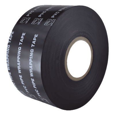 Cinta Wrap de PVC / 4.8 cm × 10 m (32.8 ft) / Base de Tela Impermeable / Acabado Mate Antirreflejante / Negro