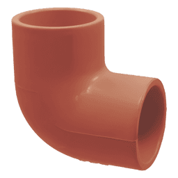 Codo 90° para Tubería de Aspiración / 3/4 pulgadas / CPVC Cédula 40 / UL para Detección de Humo / NFPA 72 Capítulo 17