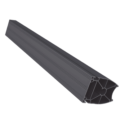 Pilar de aluminio con longitud  de 1500mm