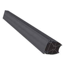 Pilar de aluminio con longitud  de 1500mm