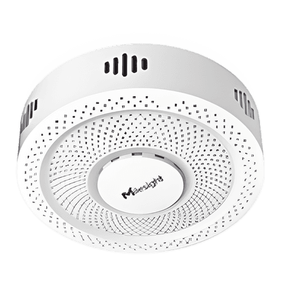Detector de Vapeo y Humo GS601 LoRaWAN® / Sensores Múltiples (Vape, Humo, TVOC, PM1.0/2.5/10, Temperatura, Humedad) / Alarma LED y Buzzer 70dB / NFC para Configuración / IP30 / para BMS y Edificios Inteligentes