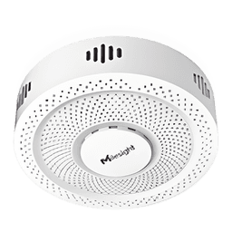 Detector de Vapeo y Humo GS601 LoRaWAN® / Sensores Múltiples (Vape, Humo, TVOC, PM1.0/2.5/10, Temperatura, Humedad) / Alarma LED y Buzzer 70dB / NFC para Configuración / IP30 / para BMS y Edificios Inteligentes