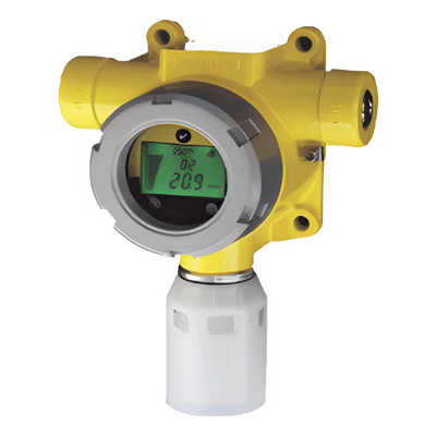 Detector de gas industrial con sensor infrarrojo de metano 0-100% LEL, salida 4-20 mA, certificación ATEX/IECEx
