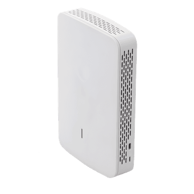 Punto de Acceso Empresarial Wi-Fi 6 / Con diseño para Pared / 3 Puertos Gigabit (1 con Salida PoE) / Doble banda en ( 2.4 y 5 GHz) / Hasta 2.5 Gbps / Gestión desde la Nube / Alimentación PoE af