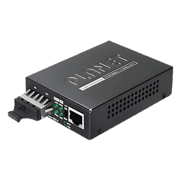 Convertidor de Medios 1000 Mbps UTP/Fibra Óptica Mono-Modo Hasta 20 Km, Conector SC