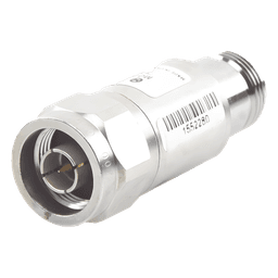 Atenuador en Línea de 20 dB, 5 W. Máximo, CD-4 GHz, Conectores N Macho-Hembra.