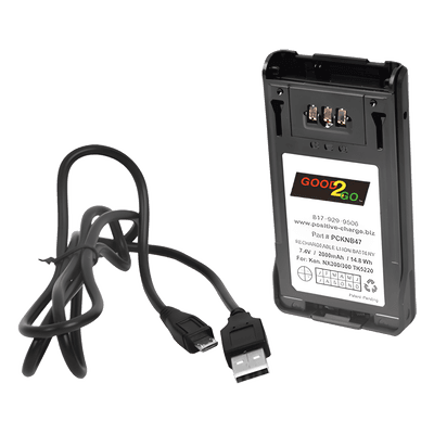 Batería Li-Ion 2000 mAh  para radios Kenwood NX200/300.