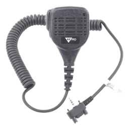 Micrófono-Bocina Portátil / IP55 / Cancelación de Ruido / Cable Kevlar / Jack 3.5 mm / Pinza 360°