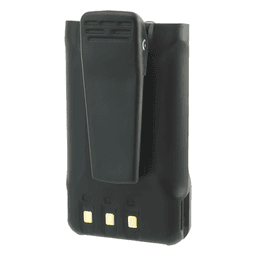 Batería Li-Ion, 1250 mAh para radios TK-2000 TK-3000, clip Incluido; utilizar cargador rápido de escritorio con esta batería de alta capacidad