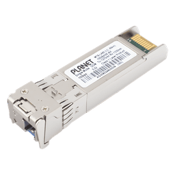 Transceptor WDM mini-Gbic SFP+ 10G LC TX:1270nm RX:1330nm para fibra Mono Modo 60 Km, , Requiere MTB-LB60