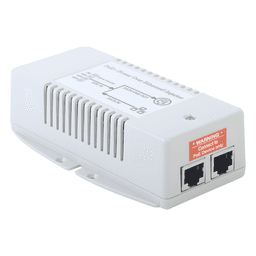 Inyector PoE Solar / Entrada 18-36 Vcc / Salida 56 Vcc / 802.3af/at / Gigabit / 35W / -30°C a +60°C (-22°F a +140°F)