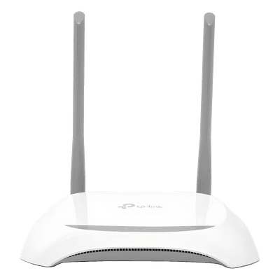 Router Inalámbrico WISP, 2.4 GHz, 300 Mbps, 2 antenas externas omnidireccional 5 dBi, 4 Puertos LAN 10/100 Mbps, 1 Puerto WAN 10/100 Mbps, control de ancho de banda