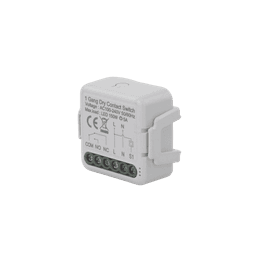 ZigBee Modulo switch relevador salida de Contacto Seco /  100-240V / 5A / 150W LED 