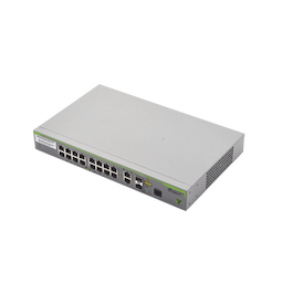 Switch Administrable CentreCOM FS980M, Capa 3 de 16 Puertos 10/100 Mbps + 2 puertos RJ45 Gigabit/SFP Combo