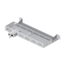 Bandeja para montaje en rack de 19" para hasta seis convertidores de medios de la serie MMC