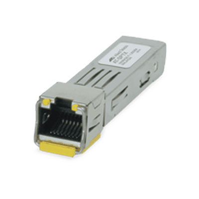 Transceptor MiniGbic SFP 10/100/1000 Mbps, distancia 100 m conector RJ-45 **TAA = Trade Act Agreement Compliant