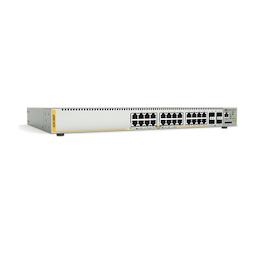 Switch PoE+ Administrable Capa 3, 24 Puertos 10/100/1000 Mbps + 4 SFP Gigabit, 370 W