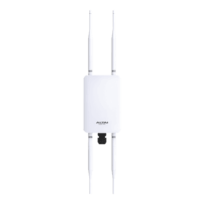 Punto de Acceso Omnidireccional Súper Wi-Fi, Doble Banda en 2.4 y 5 GHz, Hasta 300 m de Cobertura, Hasta 256 Usuarios Concurrentes, Wave 2, MU-MIMO 2x2, Hasta 1267 Mbps, Carcasa IP67