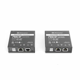 Kit extensor IP y PoE por cable UTP CAT5E hasta 500 mts @ 100 mbps