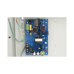 12 o 24 Vcc @ 6 Amp. / fuente de alimentación / 1 salida / capacidad de baterías de respaldo / requieren baterías 