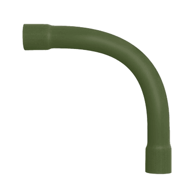 Codo para Tubería Conduit PVC Ligero de 3/4" (19 mm).