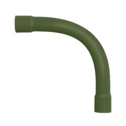 Codo para Tubería Conduit PVC Ligero de 3/4" (19 mm).