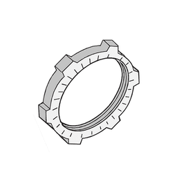 Contratuerca Metálica Zamac de 1 1/4" (32 mm).