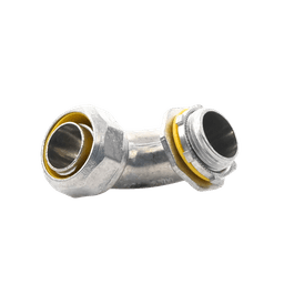 Conector Curvo para tubo tipo Liquidtight 1" (25 mm). Compatible con ANC-COT-100.