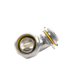 Conector Curvo para tubo tipo Liquidtight 1" (25 mm). Compatible con ANC-COT-100.