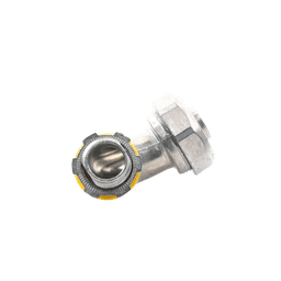 Conector Curvo para tubo tipo Liquidtight de 1/2"  (13 mm). Compatible con ANC-COT12.