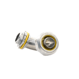 Conector Curvo para tubo tipo Liquidtight de 1/2"  (13 mm). Compatible con ANC-COT12.