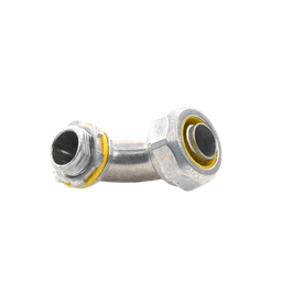 Conector Curvo para tubo tipo Liquidtight de 1/2"  (13 mm). Compatible con ANC-COT12.