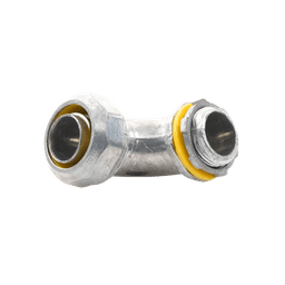 Conector Curvo para tubo tipo Liquidtight de 3/4"  (19 mm). Compatible con ANC-COT34.