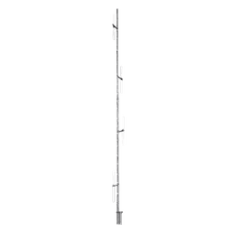 Antena Base VHF / 4 Dipolos / 150-160 MHz / 500 W / 129 km/h (80 mph)