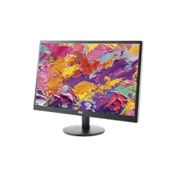 Monitor  LED de 22", Resolución 1920 x 1080 Pixeles con Entradas de Video HDMI/VGA